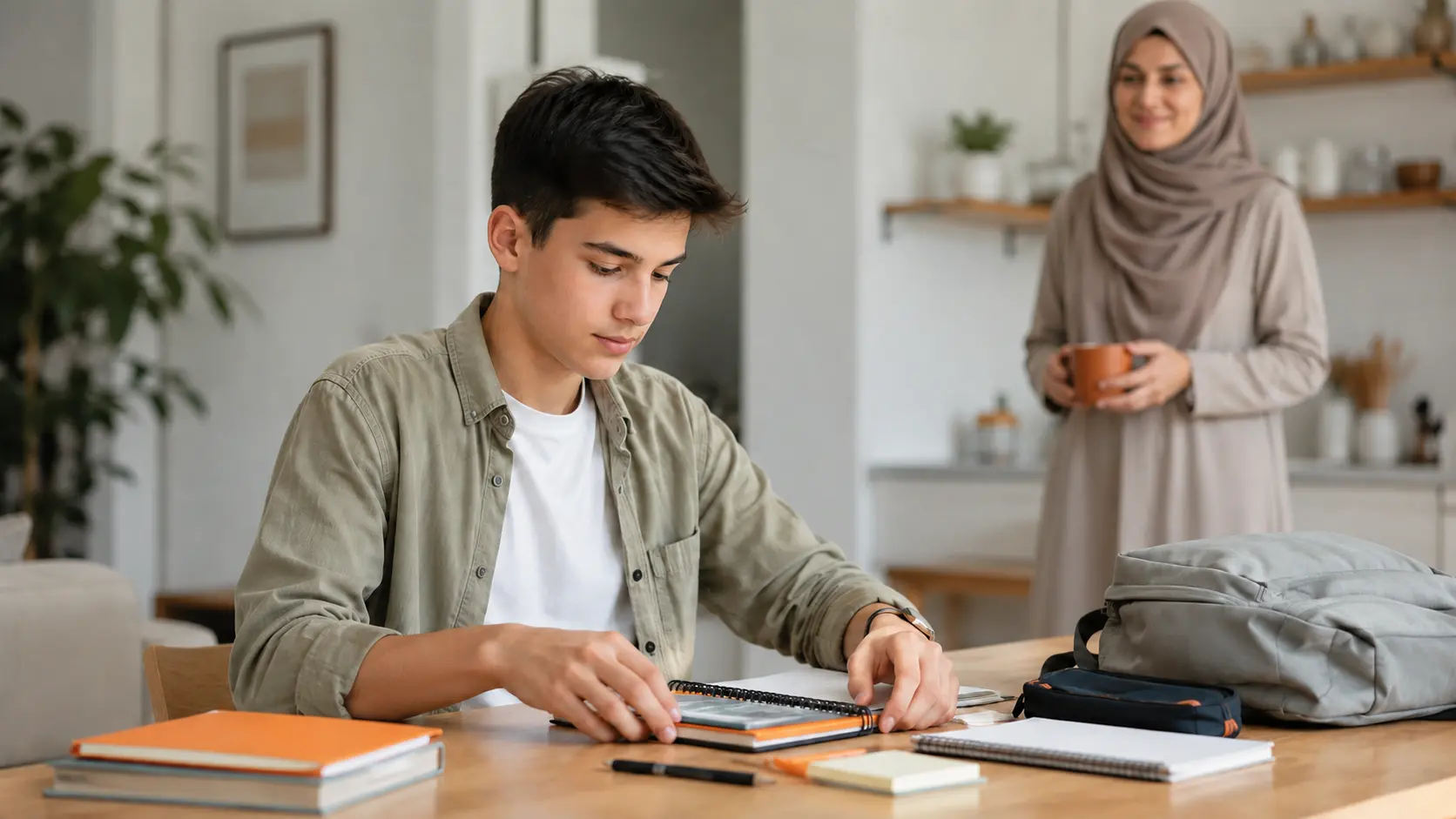 آمادگی نوجوان برای شروع سال تحصیلی جدید با همراهی والدین